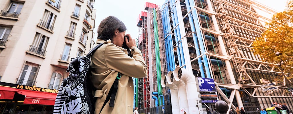 Private tour of the exterior and permanent collection of the Centre Pompidou