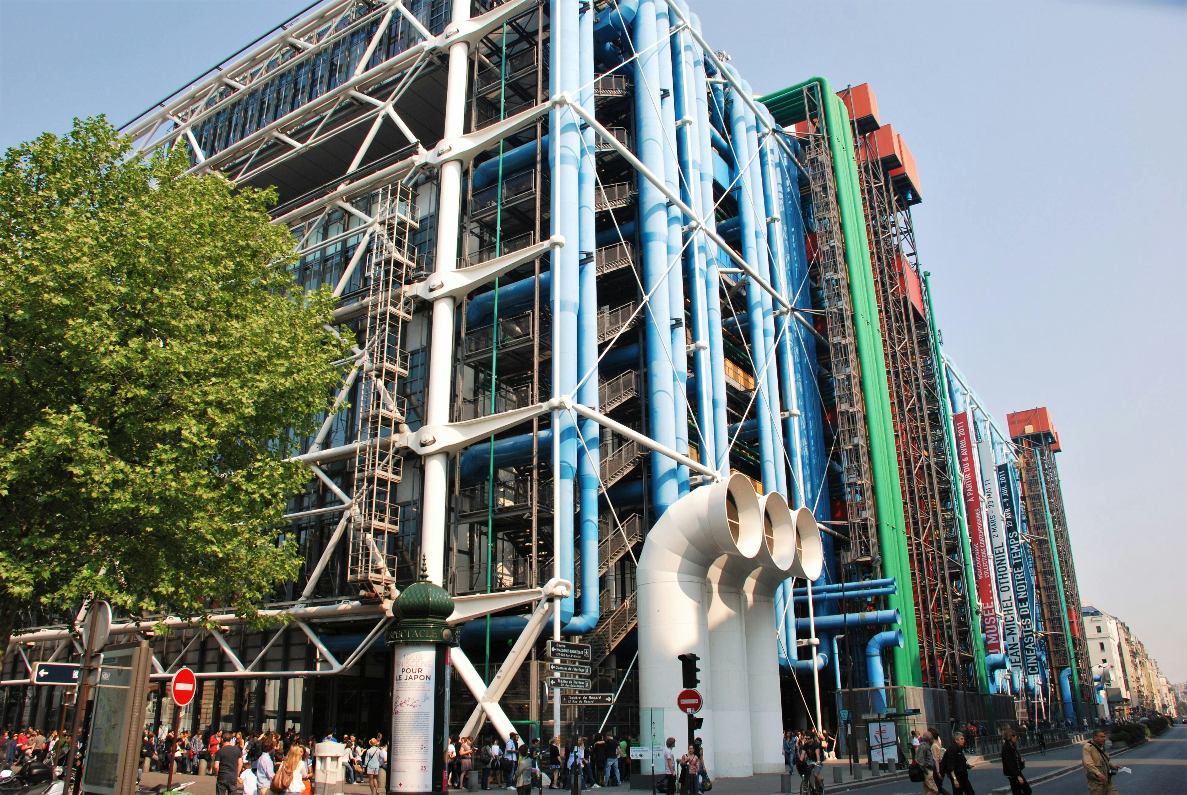 Billetter til den permanente samling på Pompidou-centeret