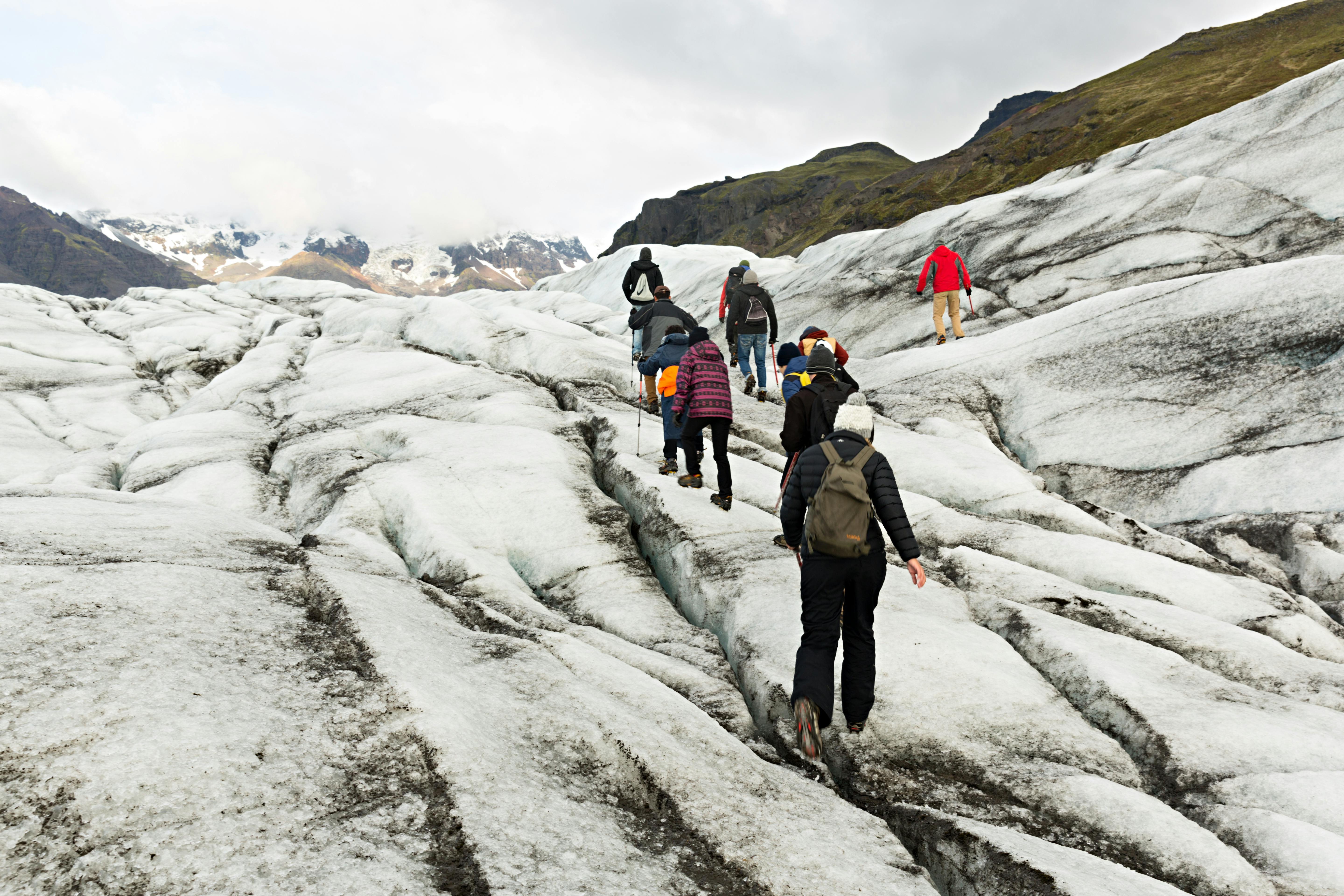 Tour d'exploration des glaciers