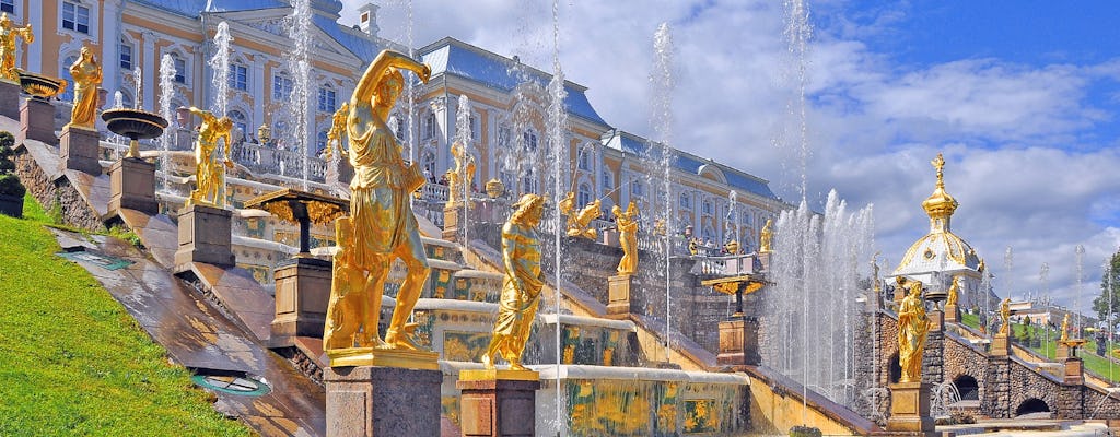 Peterhof tour with return to St Petersburg by hydrofoil