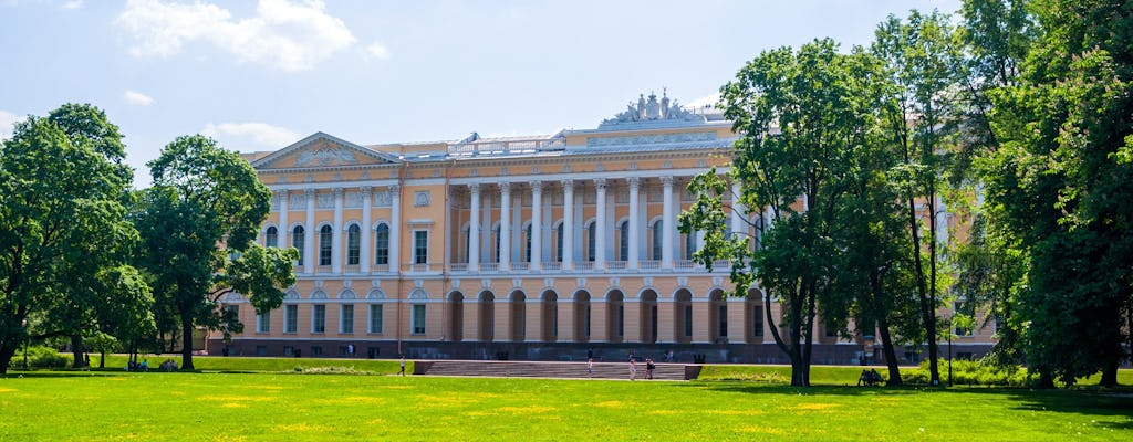 Rondleiding door het Russische museum en het kunstplein