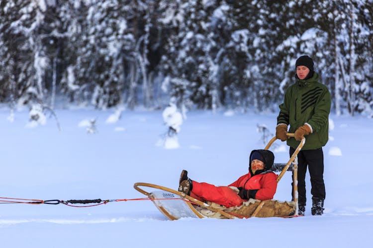 Levi Husky Sleigh Tour