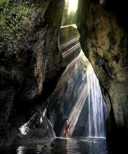 Best of Waterfalls: Tibumana waterfall, Tukad Cepung, & Tegenungan
