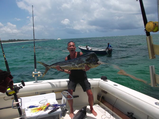 Mombasa deep sea fishing tour