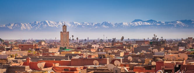Tour privato a piedi di 3 ore a Marrakech