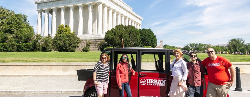 Visite du National Mall de Washington DC en voiture électrique