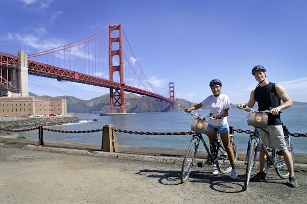 San Francisco Hop-on-Hop-off-Bus- und Fahrradverleih