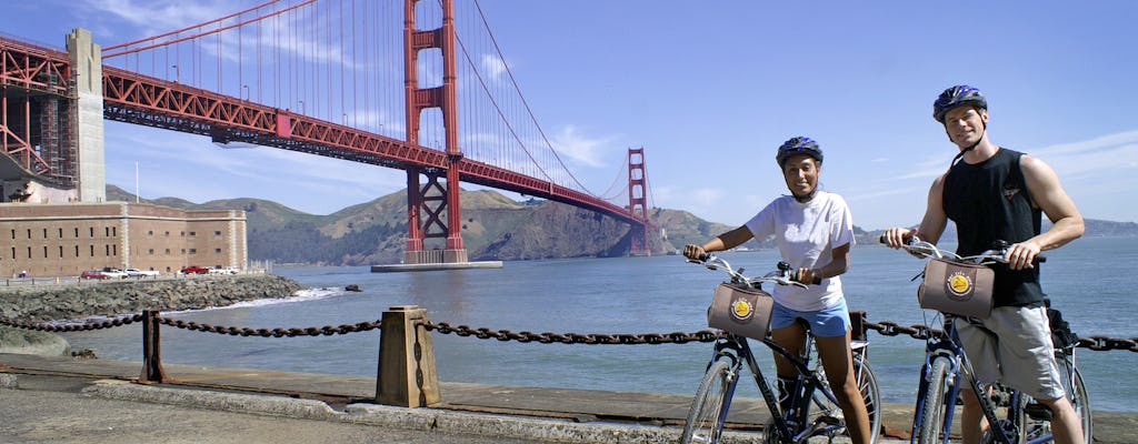 San Francisco 1-day hop-on hop-off bus and bike rental