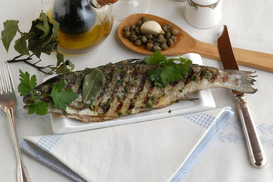 Market visit and private cooking class at a Cesarina's home at Lake Garda