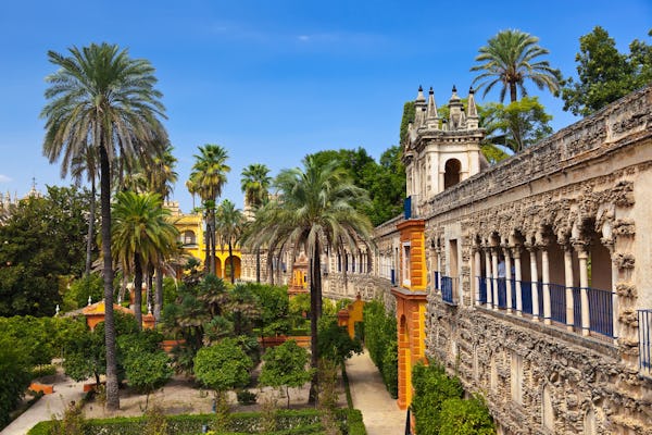 Real Alcázar de Sevilha com ingressos sem fila e passeio de iate