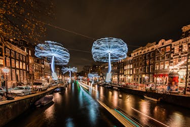 Amsterdam Light Festival canal cruise