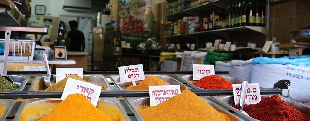 Experiencia gastronómica local en Tel Aviv