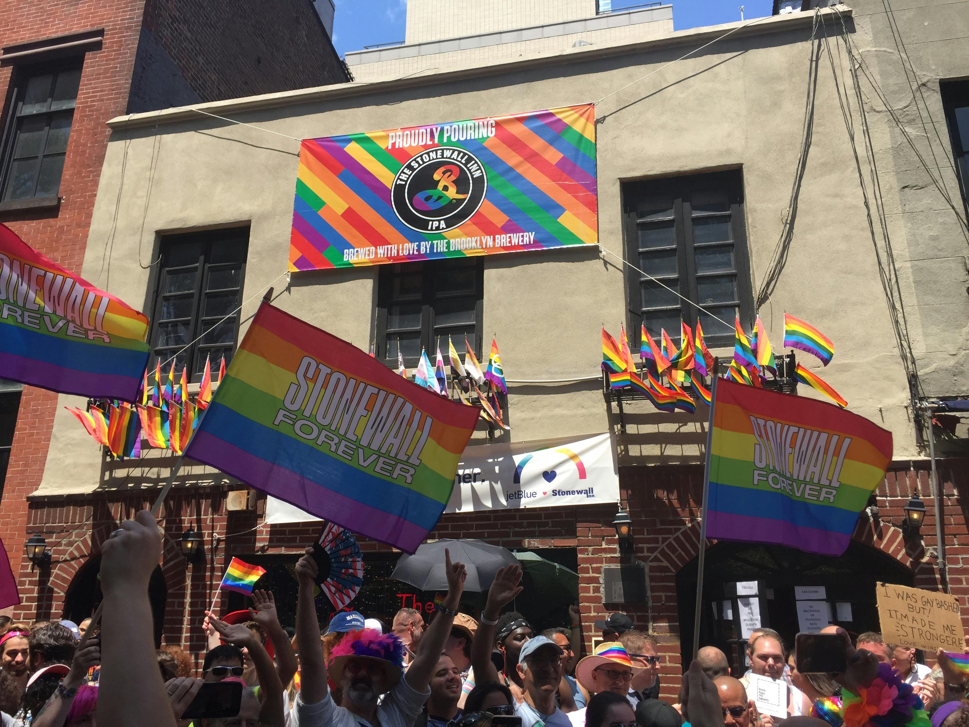 NYC pride wandeltocht