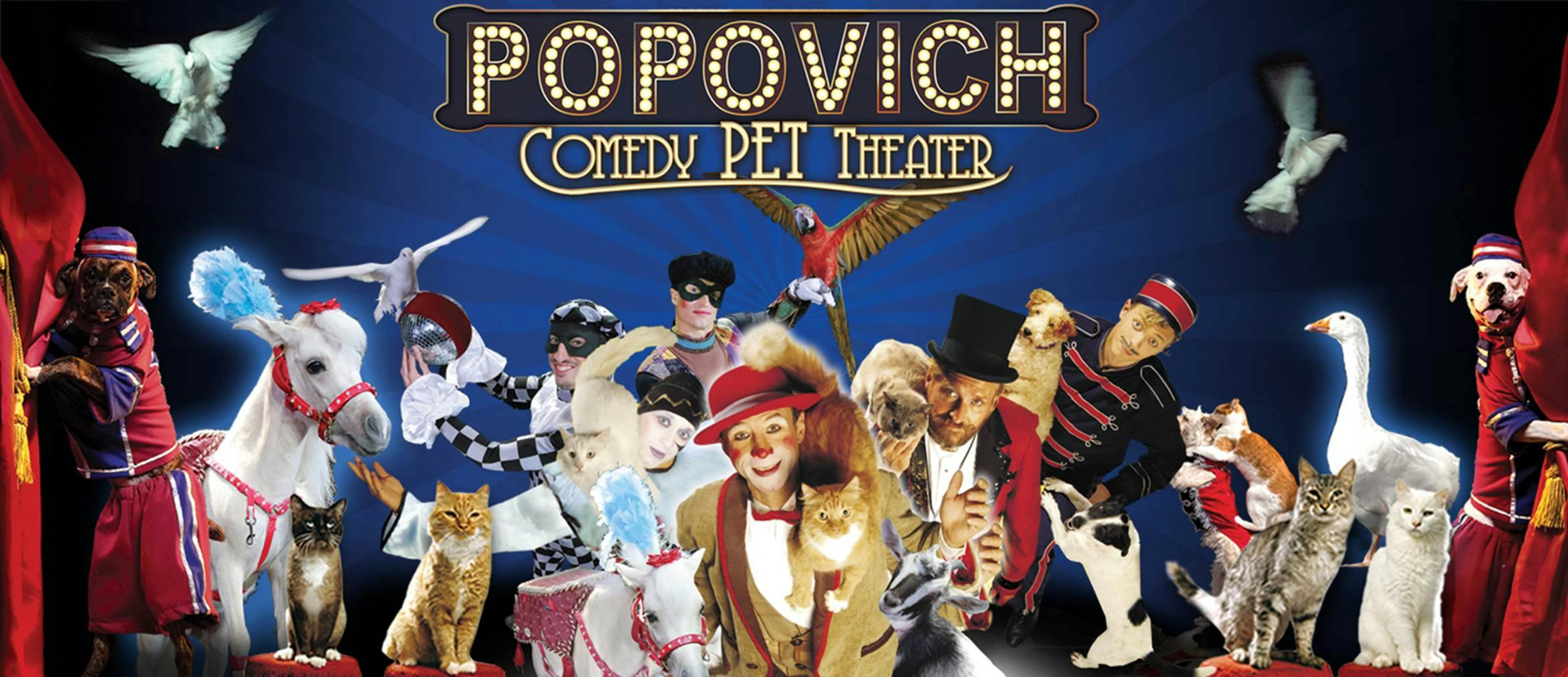 Tickets voor Popovich Comedy Pet Theatre
