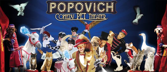 Entradas para el teatro de mascotas Popovich Comedy