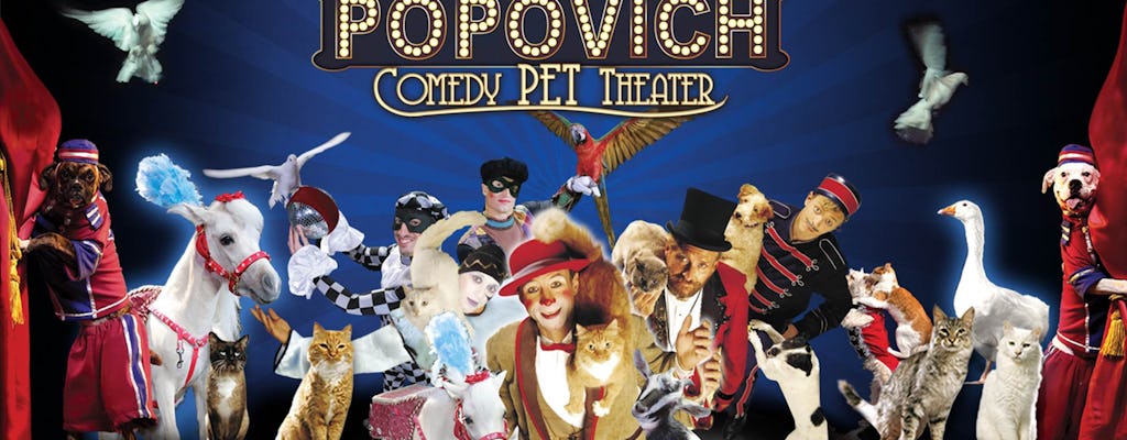 Eintrittskarten für das Popovich Comedy Pet Theatre