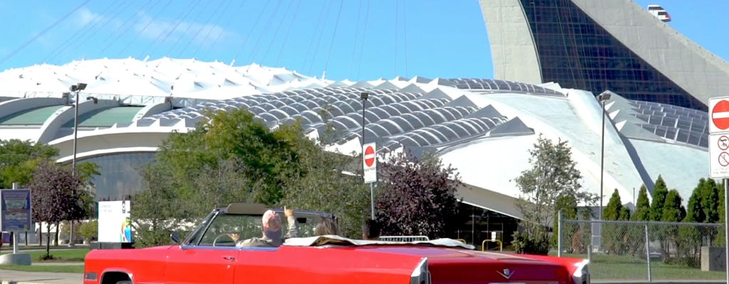 2-hour guided tour of Montréal in a convertible Cadillac