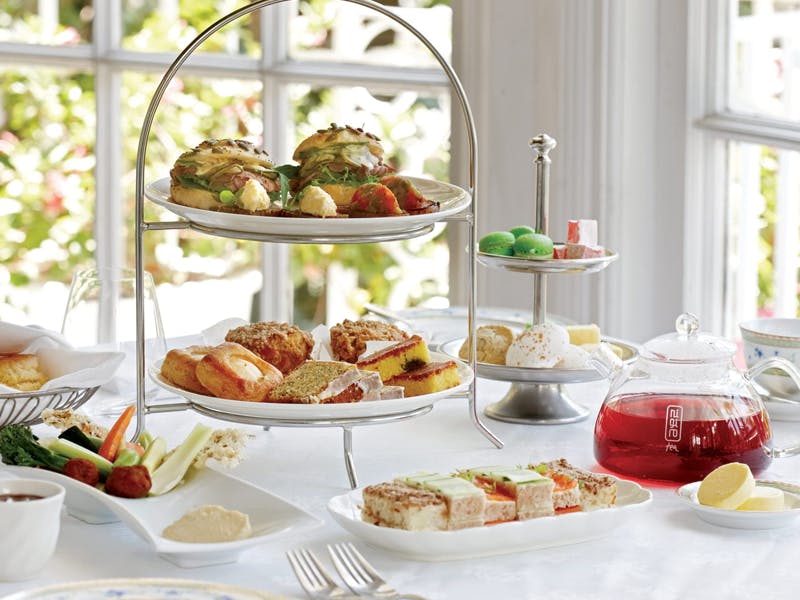 Mount Nelson hotel afternoon tea experience in Cape Town