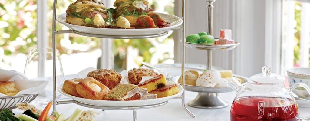 Mount Nelson hotel afternoon tea experience in Cape Town