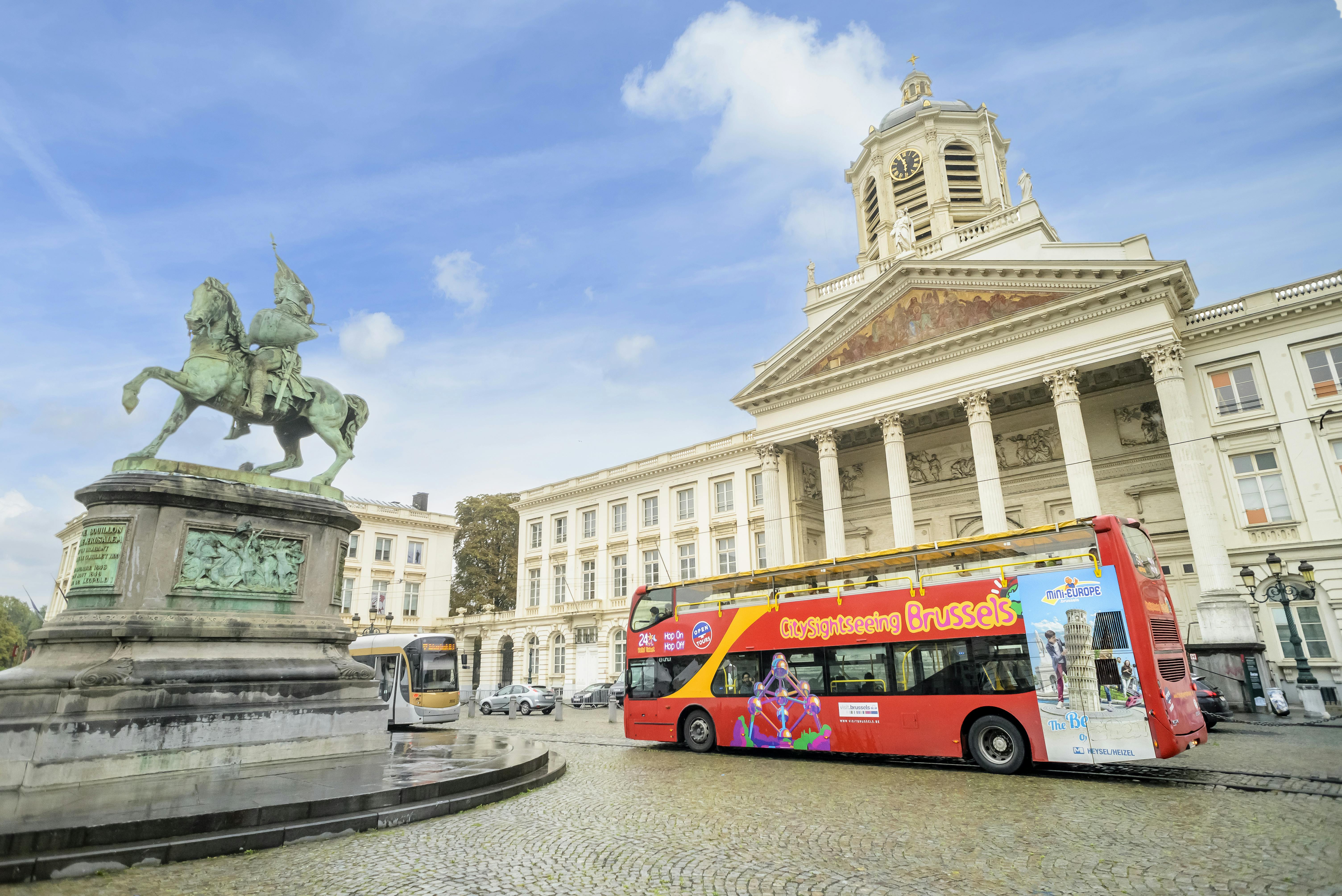 Passe para ônibus hop-on hop-off em Bruxelas