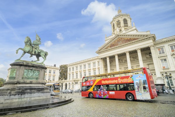 Brussel hop-on hop-off bus ticket