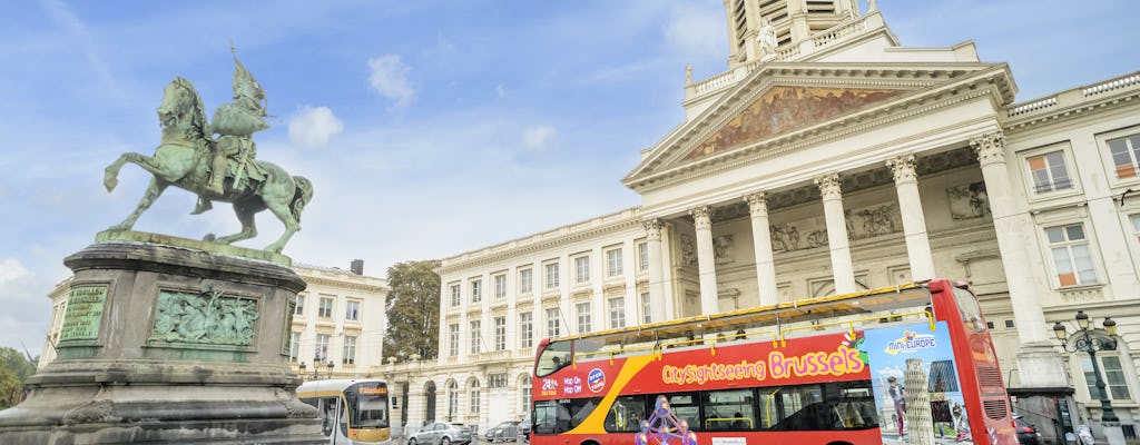 Passe para ônibus hop-on hop-off em Bruxelas
