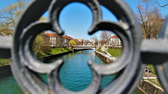 Caminhada de descoberta autoguiada em Ljubljana