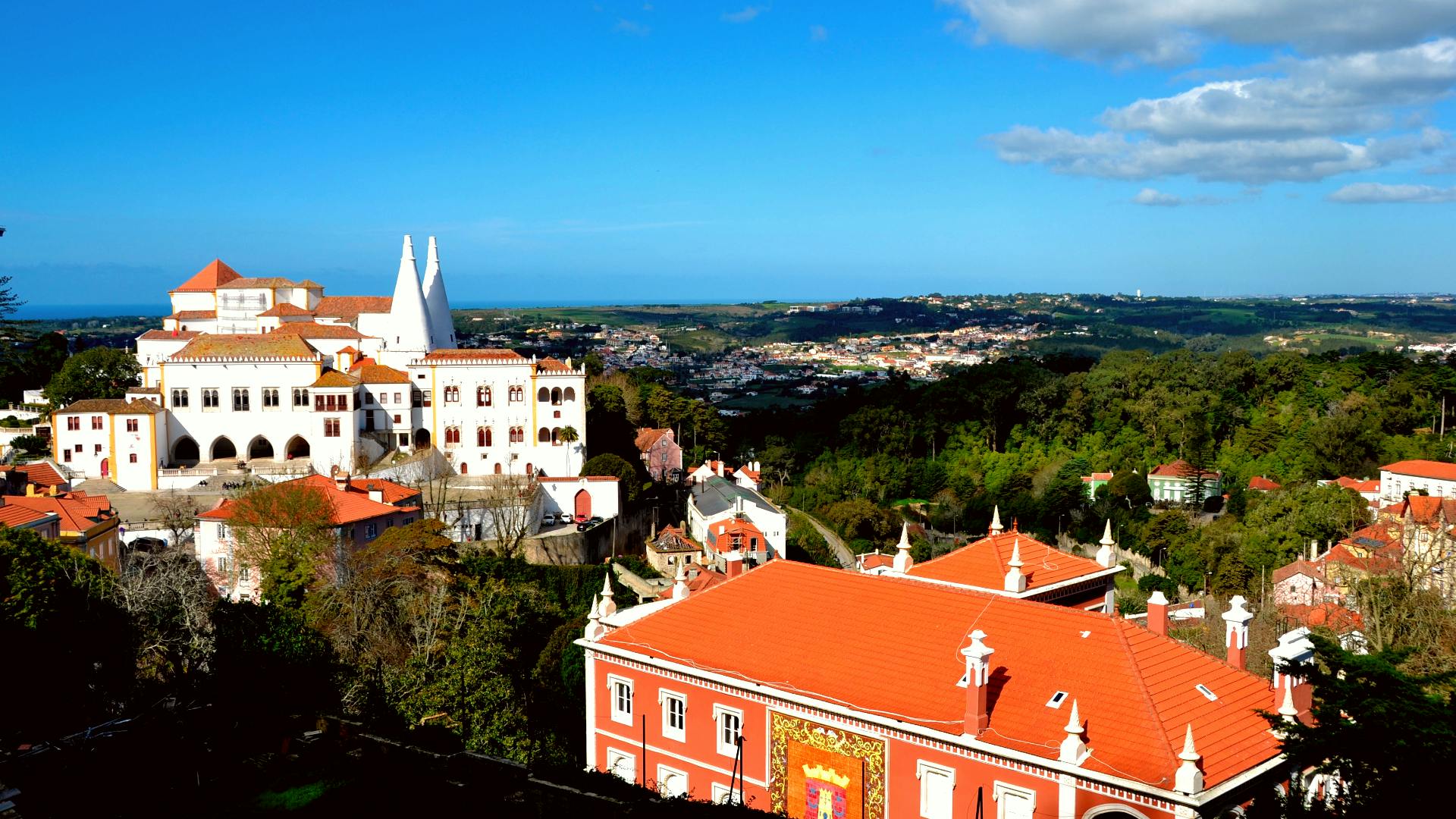 Découverte de la ville et des palais de Sintra, contes de fées et vues