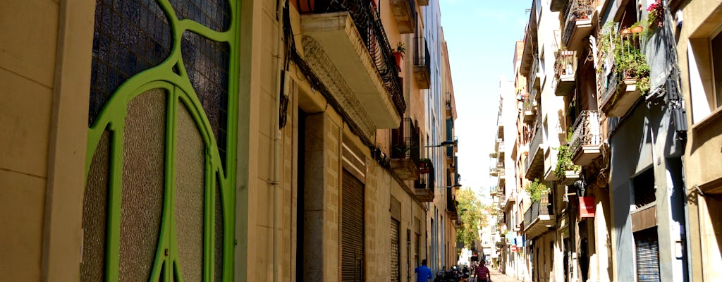 Entdeckungsspiel Barcelonas Gracia Tapas, Terrassen und wahre Geschichten