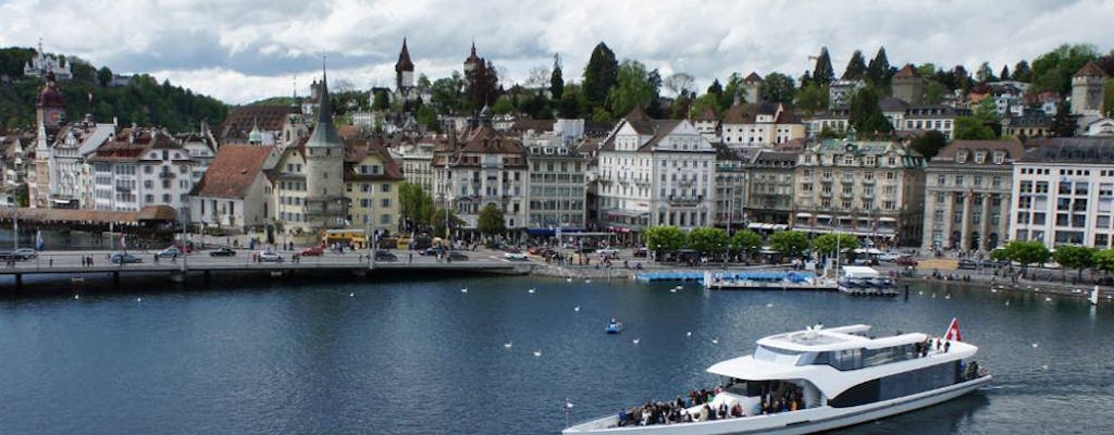 Visite d'une journée de Lucerne avec croisière en yacht au départ de Zurich