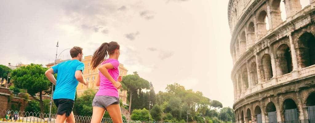 Tour de running por la mañana por lo más destacado de Roma