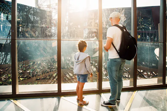 Torre Eiffel entrada reservada do elevador para o 2º andar com passeio a pé e cruzeiro no Sena