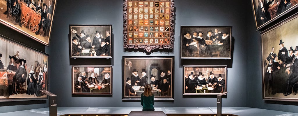 Galeria de retratos dos ingressos do século XVII para a exposição no Hermitage Amsterdam