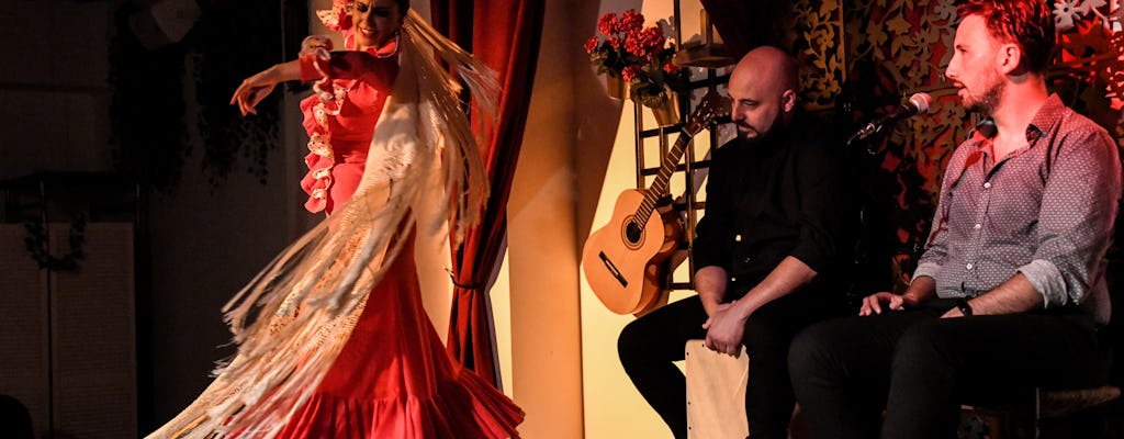 Weinprobe und Flamenco-Show