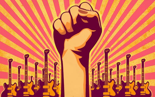Tour de rock e punk por Berlim Oriental - jogo da cidade