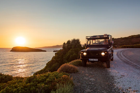 Marmaris 4x4 sunset safari with beach barbecue