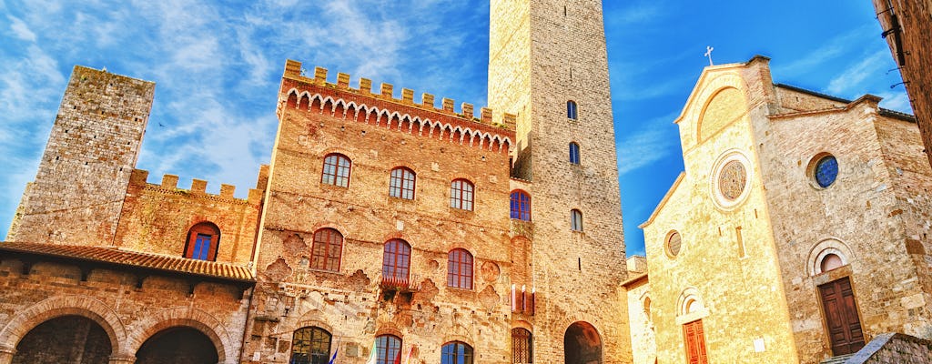 Viagem privada de um dia a Siena e San Gimignano saindo de Florença