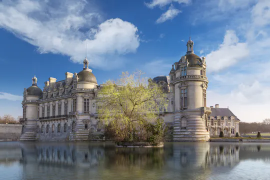 Bilhete de entrada para o Castelo de Chantilly