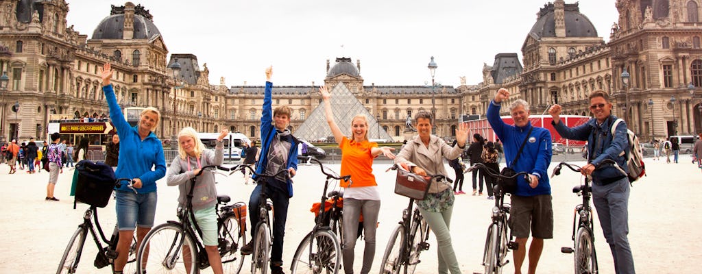 Descubre lo más destacado de París en bicicleta.