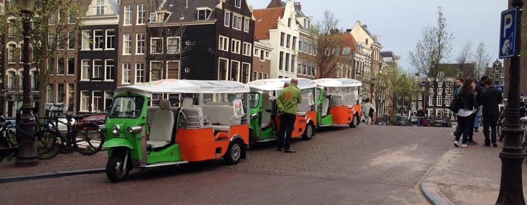 Amsterdam 1-hour private tuk tuk sightseeing tour