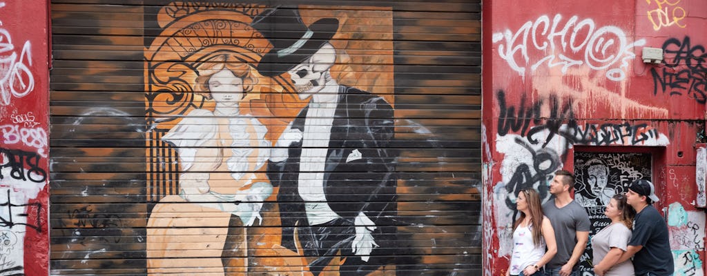 Straatkunst uit New Orleans en muurschildering met Banksy-kunst