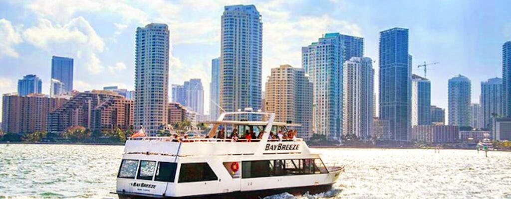 Crucero en barco por la bahía de Biscayne