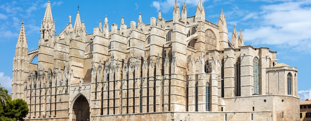 Entrance to Palma Cathedral La Seu
