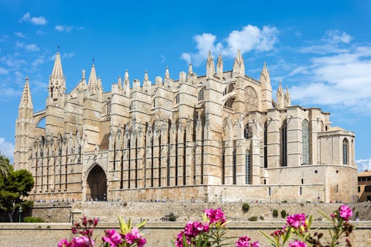 Entrance to Palma Cathedral La Seu