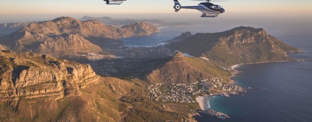 Два океана в 25 минутах живописного полета на вертолете в Кейптауне