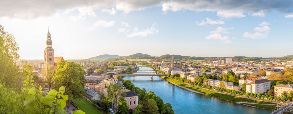 Excursão de ônibus pela cidade grande e cartão de Salzburgo