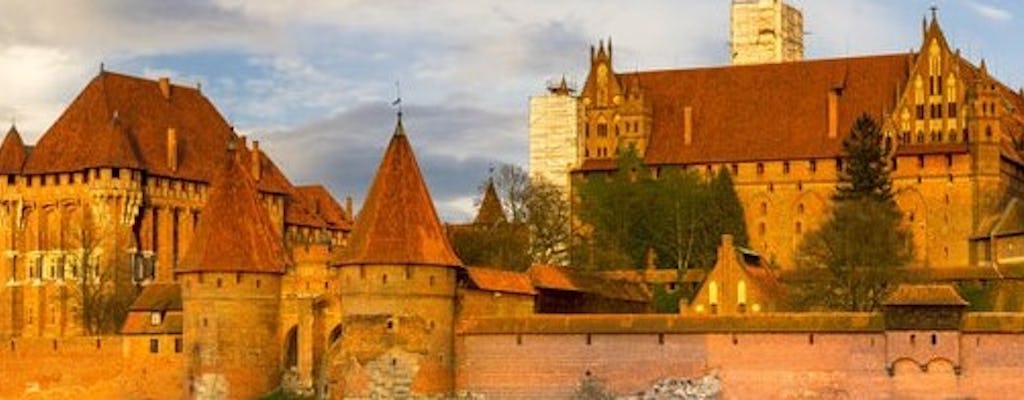 Transporte privado para o Castelo Malbork de Gdansk, Gdynia ou Sopot