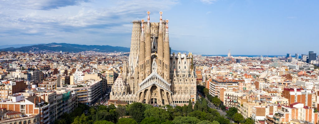 Privé toegankelijk Sagrada Familia en Gothic Quarter-tour