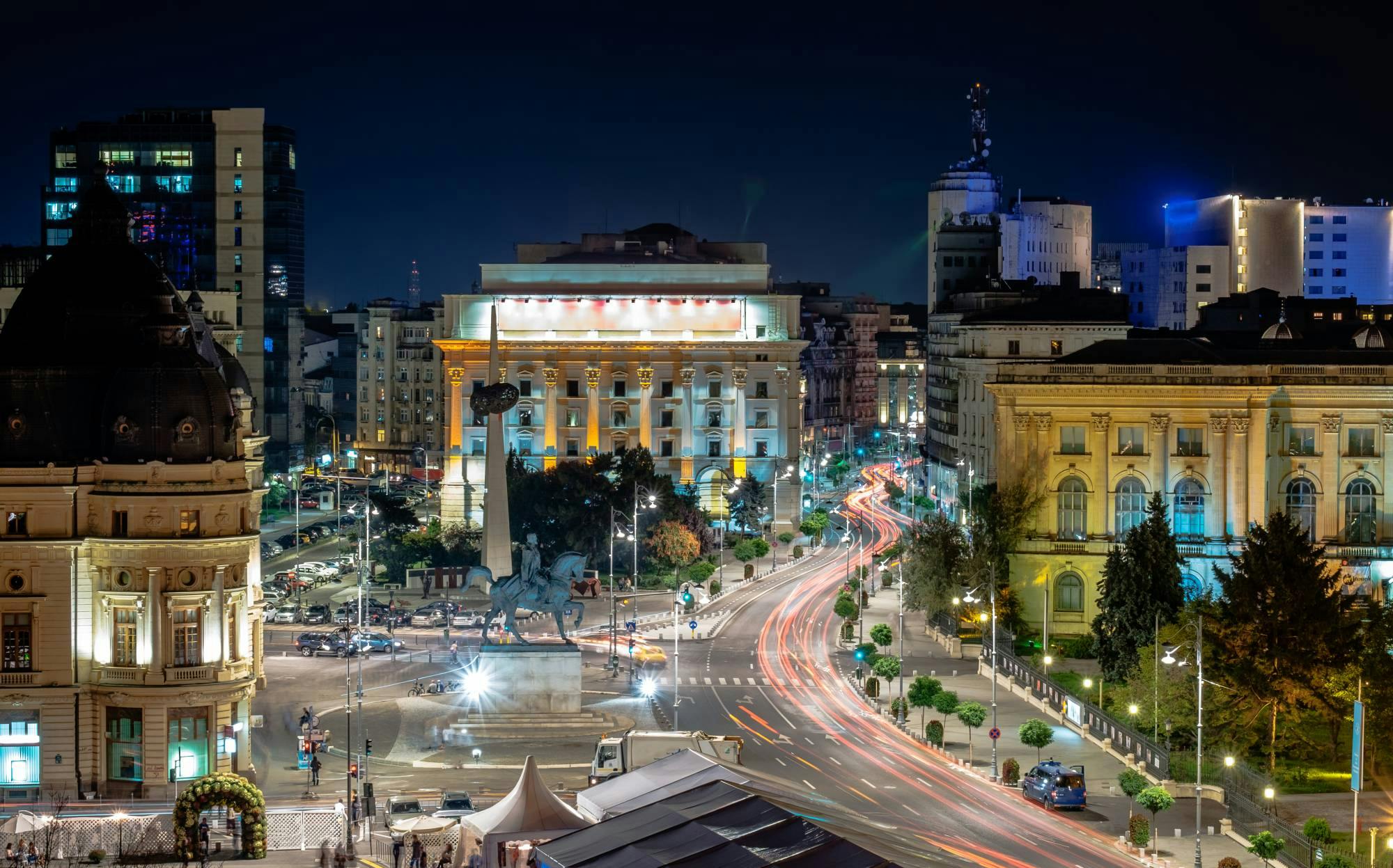 Evening tour of Bucharest