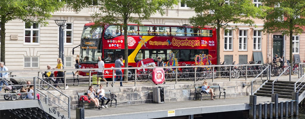 Tour in autobus hop-on hop-off City Sightseeing di Copenaghen